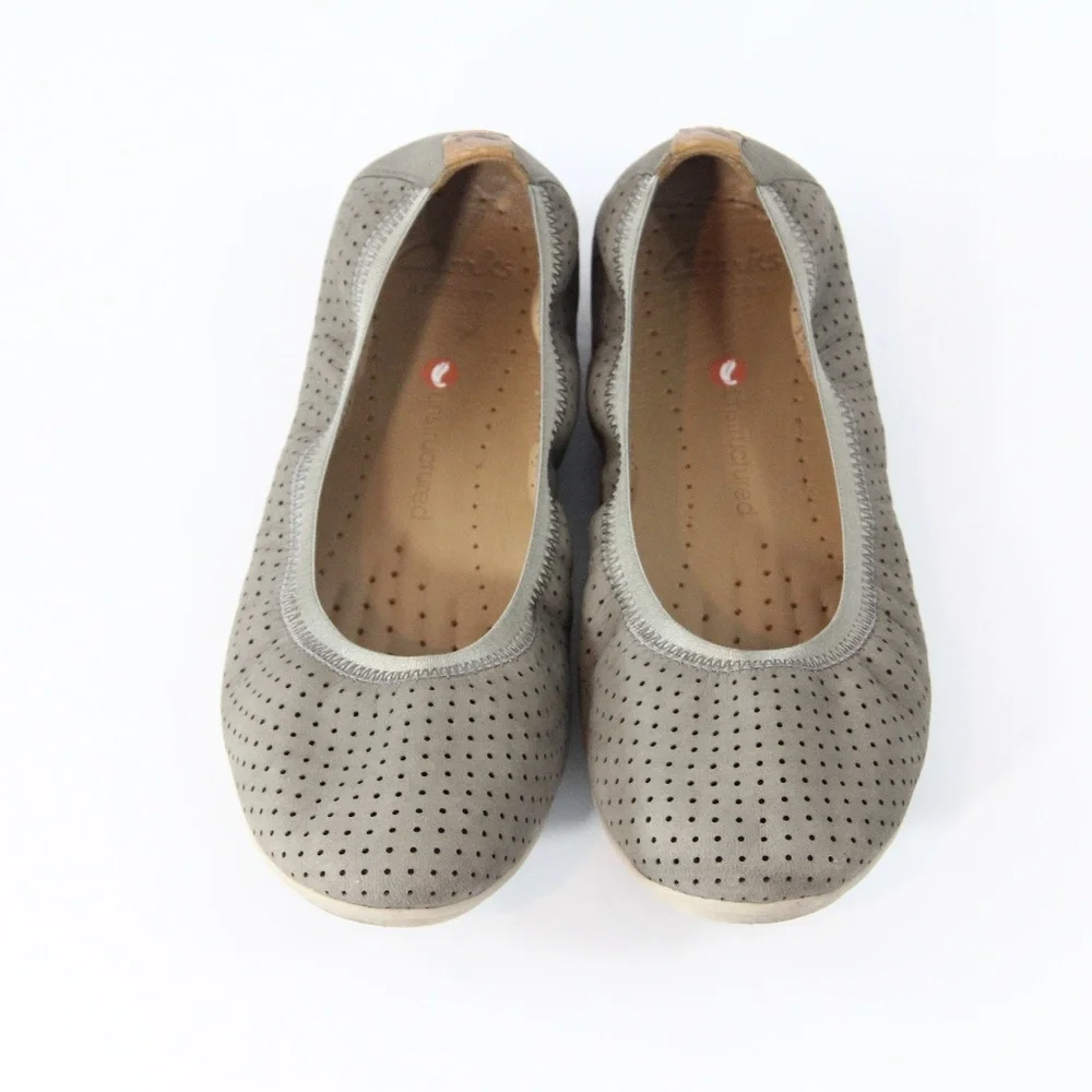 Clarks Unstructured Ballet Flats sz 6.5 Women Slip On Shoes casual work